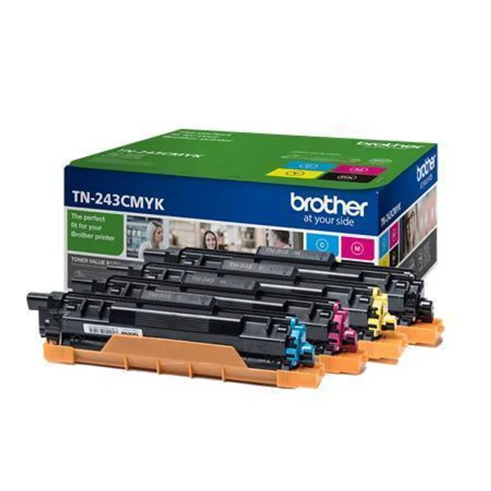 Hauptbild des Produkts Brother originální toner TN243CMYK, CMYK, 1000str., Brother DCP-L3500, MFC-L3730, MFC-L37