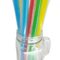 Weiteres Produktbild BUBBLE TEA Plastikstrohhalme 12x210mm Mix [100 Stück] (wiederverwendbar)