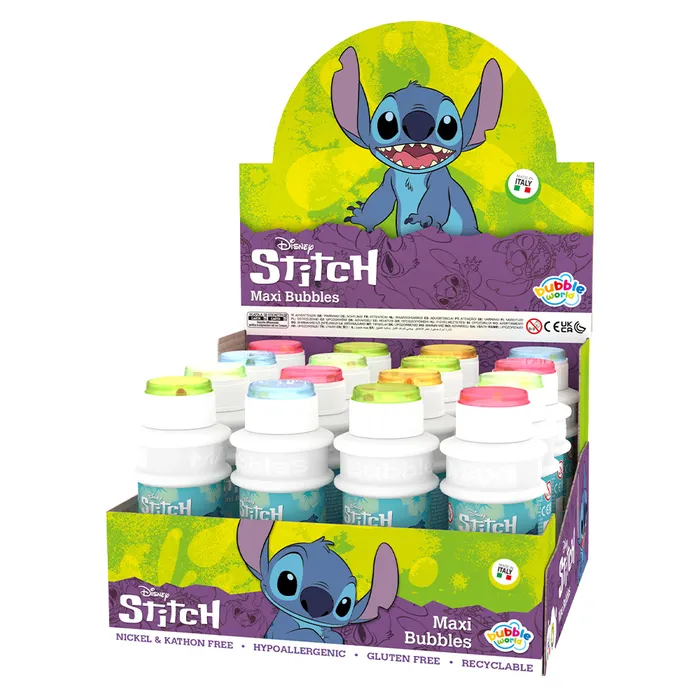 Hauptbild des Produkts Bublifuk DULCOP 175 ml Maxi Bubbles - Stitch