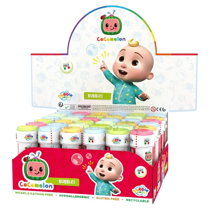 Hauptbild des Produkts Bublifuk DULCOP 60 ml, Cocomelon bubbles
