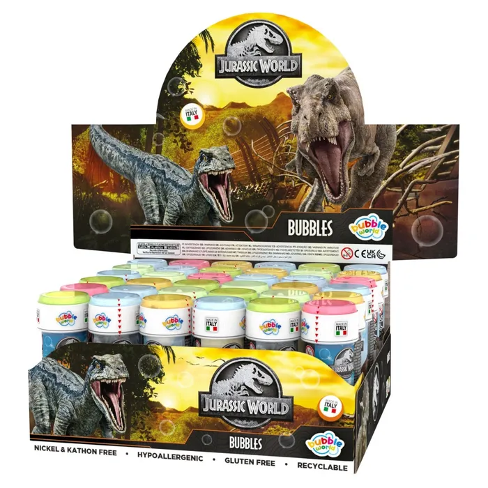 Hauptbild des Produkts Bublifuk DULCOP 60 ml, Jurassic World bubbles
