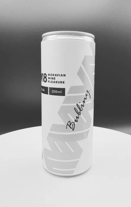 Hauptbild des Produkts Bubliny - bílé perlivé víno polosuché W18 - plech 250 ml