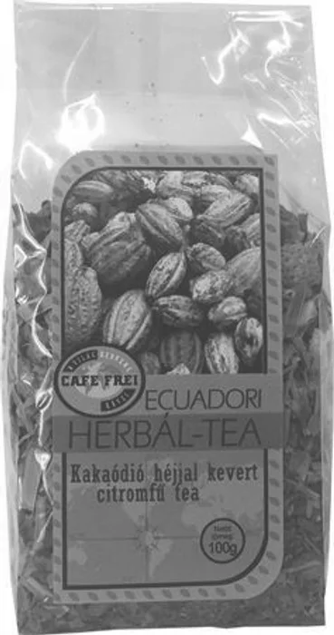 Hauptbild des Produkts Bylinný čaj, 100 g, CAFE FREI, kakao, citrónová tráva, pomerančová kůra, jablko, šípek