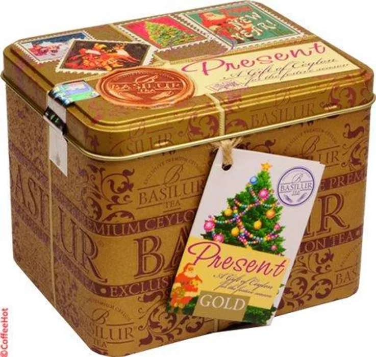 Hauptbild des Produkts Čaj "BASILUR Present Gold", černý, 100g