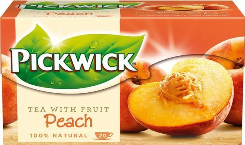 Hauptbild des Produkts Čaj, černý, 20x1,5 g, PICKWICK, broskev