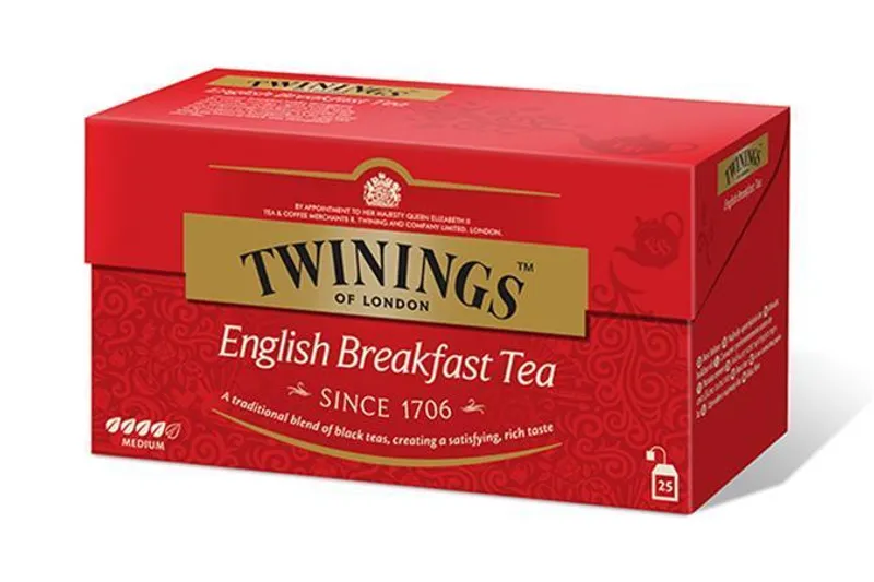Hauptbild des Produkts Čaj, černý, 25x2 g, TWININGS "English Breakfast"