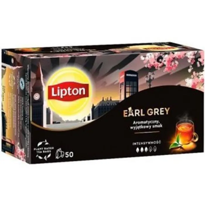 Hauptbild des Produkts Čaj černý, 50x2 g, LIPTON "Earl grey"
