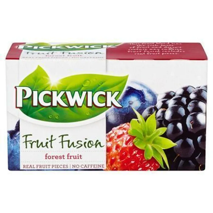 Hauptbild des Produkts Čaj "Fruit Fusion", lesní ovoce, 20x1,75 g, PICKWICK