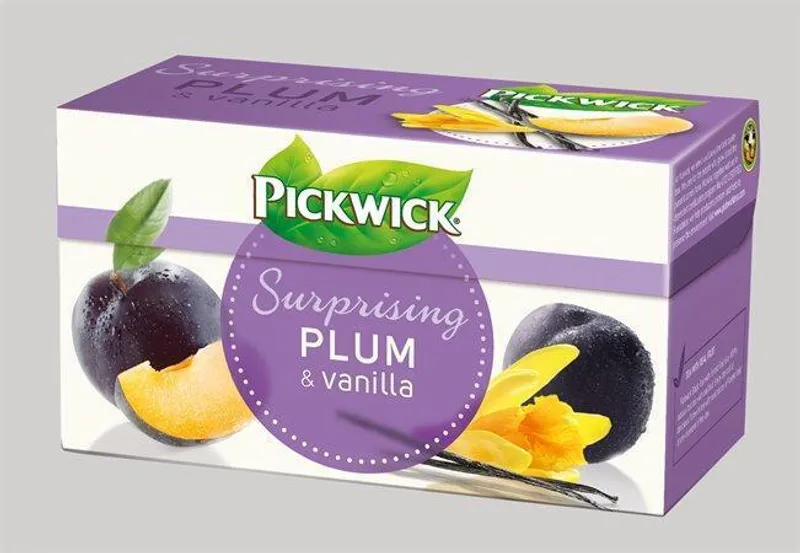 Hauptbild des Produkts Čaj, ovocný, 20x2 g, PICKWICK, švestka, vanilka, skořice