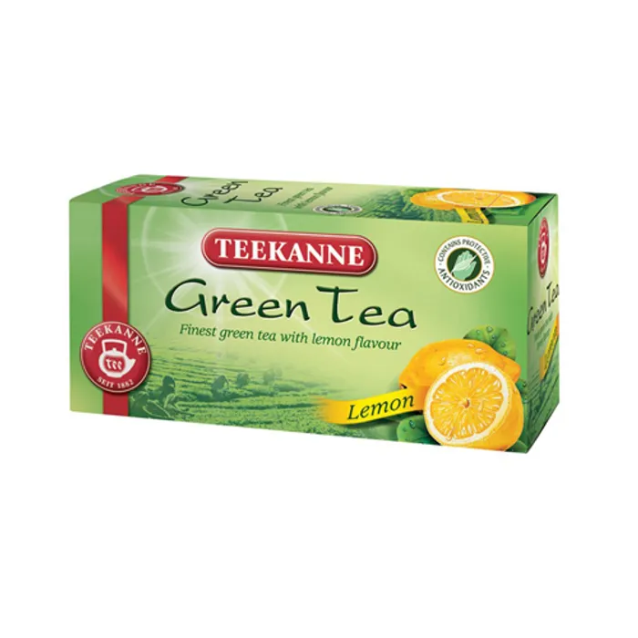 Hauptbild des Produkts Čaj zelený, 20x1,75 g, TEEKANNE, citron