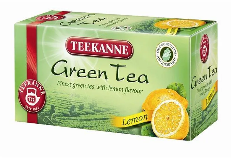 Hauptbild des Produkts Čaj zelený, 20x1,75 g, TEEKANNE, citron