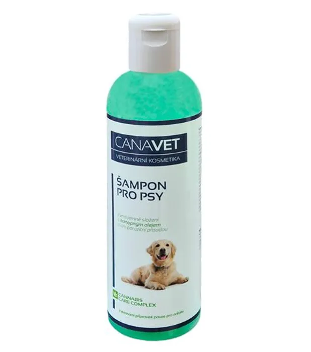 Hauptbild des Produkts CANAVET šampon pro psy s antipar.přísadou Canabis CC 250ml