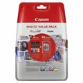 Canon Original Ink CLI-551XL C/M/Y/BK Photo Paper Value Pack, CMYK, Blister, 6443B006, Canon Pixma iP7250,iP8750,iX6850,MG5450,MG5