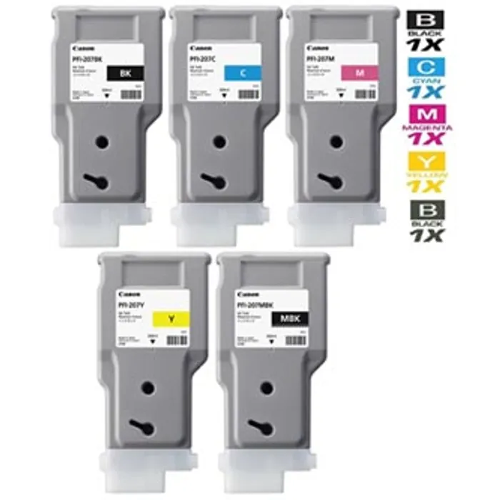 Hauptbild des Produkts Canon originální ink PFI-207MBK, matte black, 300ml, 8788B001, Canon iPF-680, 685, 780, 7