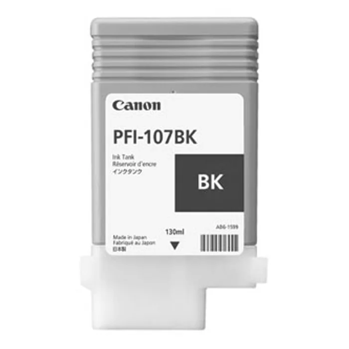 Hauptbild des Produkts Canon originální ink PFI107BK, black, 130ml, 6705B001, Canon iPF-680, 685, 780, 785