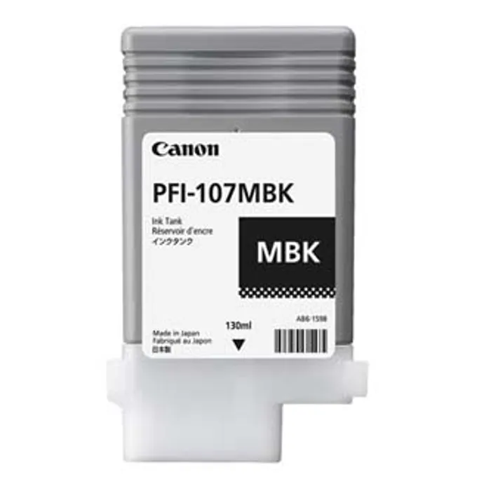 Hauptbild des Produkts Canon originální ink PFI107MBK, matte black, 130ml, 6704B001, Canon iPF-680, 685, 780, 78