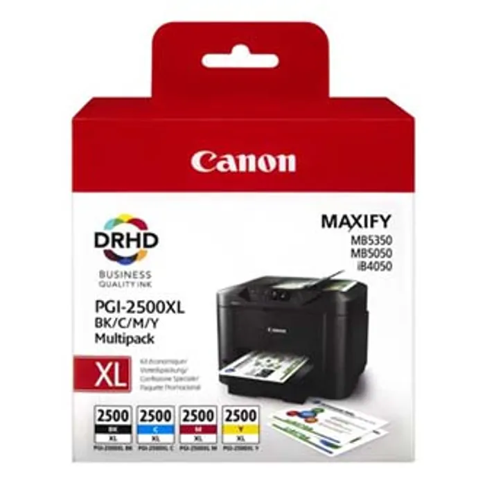 Hauptbild des Produkts Canon originální ink PGI-2500XL Bk/C/M/Y multipack, black/color, 9254B004, Canon MAXIFY i