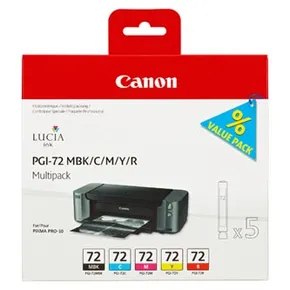 Canon Original Ink PGI72 CMYK, CMYK, 6402B009, Canon PIXMA Pro-10