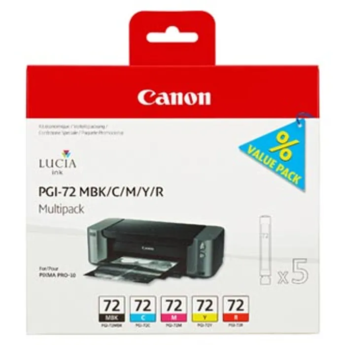 Hauptbild des Produkts Canon originální ink PGI72 CMYK, CMYK, 6402B009, Canon PIXMA Pro-10