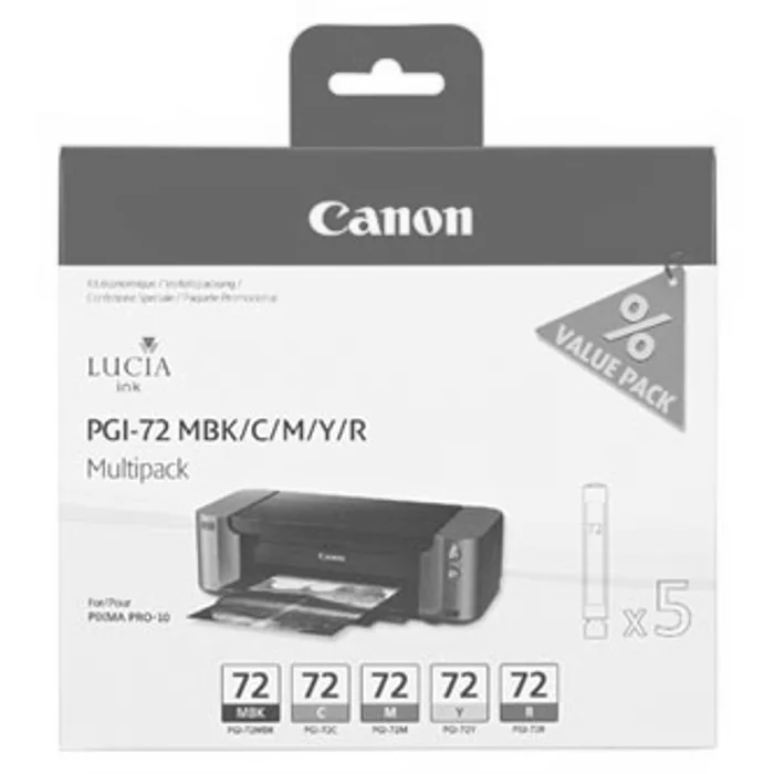 Hauptbild des Produkts Canon originální ink PGI72 CMYK, CMYK, 6402B009, Canon PIXMA Pro-10