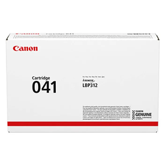 Hauptbild des Produkts Canon originální toner 041BK, black, 10000str., 0452C002, Canon i-SENSYS LBP312x, i-SENSY