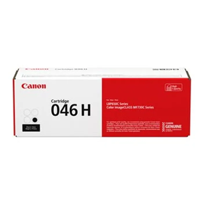 Hauptbild des Produkts Canon originální toner 046HBK, black, 6300str., 1254C002, high capacity, Canon LBP654Cx,