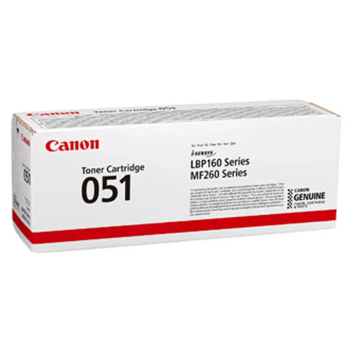 Hauptbild des Produkts Canon originální toner CRG051, black, 1700str., 2168C002, Canon LBP162dw, MF269dw, MF267d
