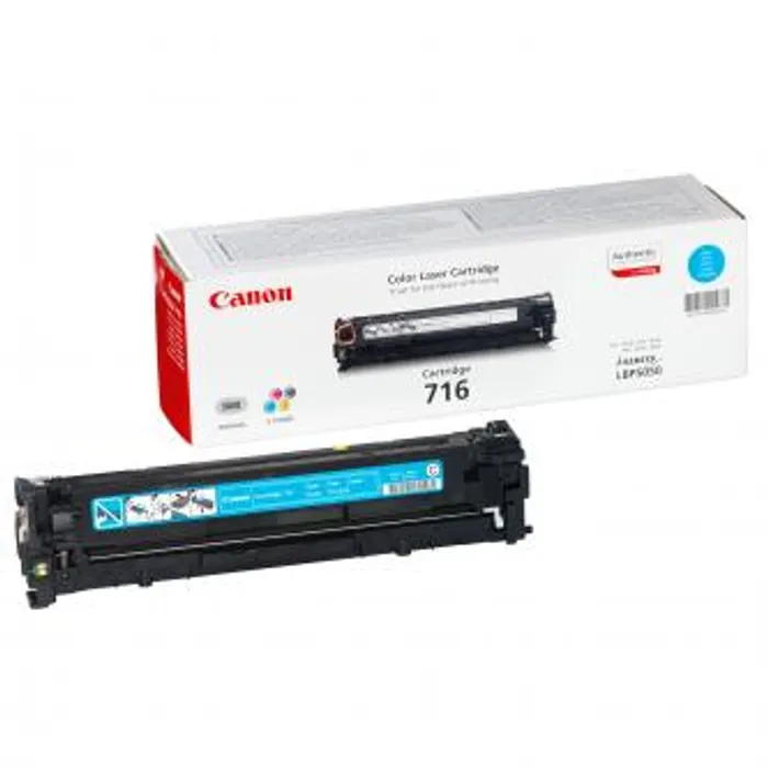 Hauptbild des Produkts Canon originální toner CRG716, cyan, 1500str., 1979B002, Canon LBP-5050, 5050n, MF-8050,