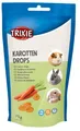 KAROTTENTROPFEN - Karottenbonbons, Leckerbissen für Nagetiere, 75 g