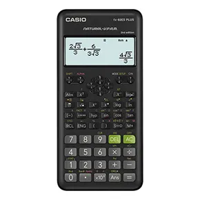 Casio Taschenrechner FX 82 ES PLUS 2E, schwarz, school