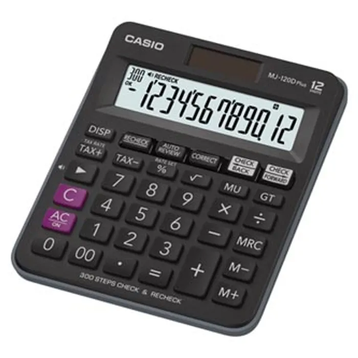 Hauptbild des Produkts Casio Kalkulačka MJ 120 D PLUS, černá, stolní