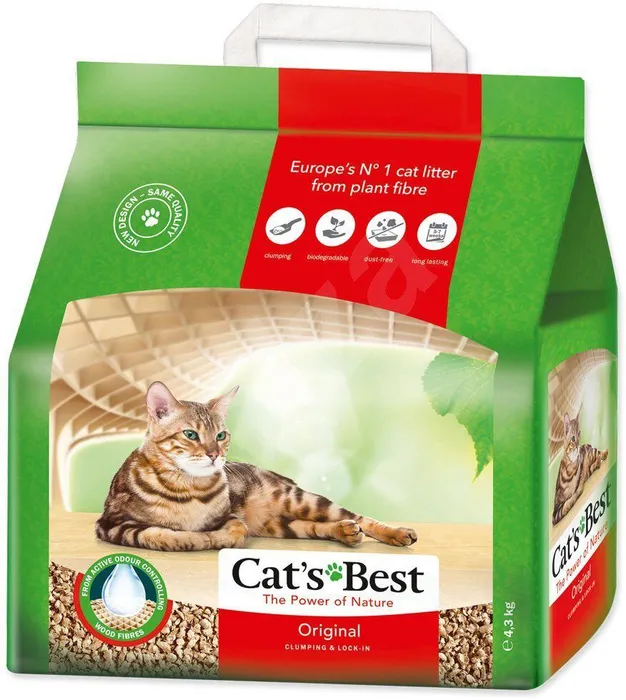 Hauptbild des Produkts Cats Best ORIGINAL (ÖKO PLUS) 10 L / 4,3 kg
