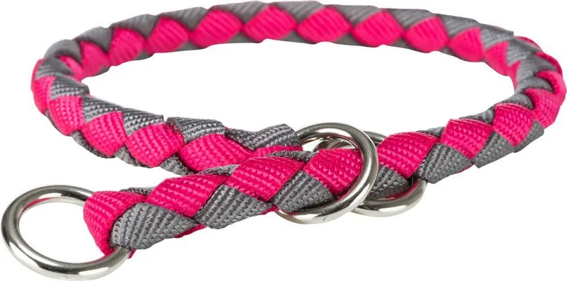 Hauptbild des Produkts CAVO obojek kulatý "Stop tahání" - fuchsie/grafit M-L:43-51cm/18mm