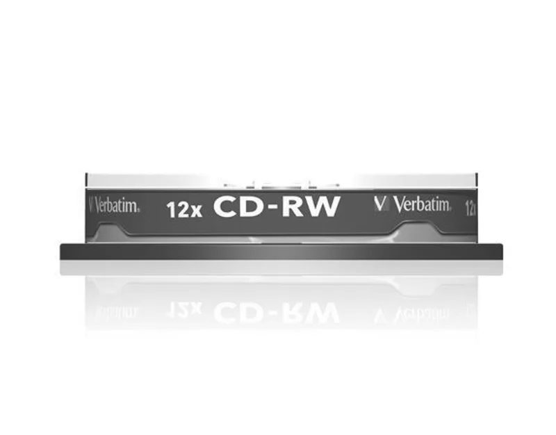 Hauptbild des Produkts CD-RW 700MB, 8-10x, Verbatim, 10-cake