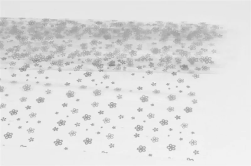 Hauptbild des Produkts Celofánové archy s potiskem 25my 70x100 cm - lila kvítečka [25 ks]