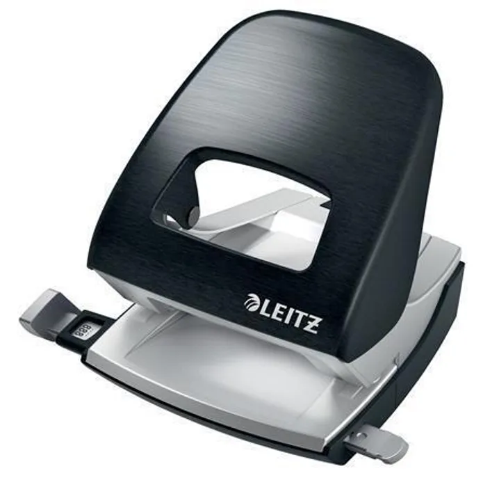 Hauptbild des Produkts Celokovová stolní děrovačka Leitz NeXXt Style 5006, Saténově černá