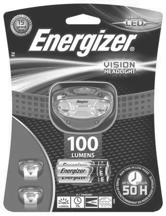 Hauptbild des Produkts Čelovka "Headlight Vision", 2 LED, 3xAAA, ENERGIZER