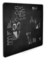 Weiteres Produktbild Černá bezrámová magnetická tabule na křídy - Qboard 150 x 97 cm