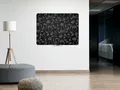 Weiteres Produktbild Černá bezrámová magnetická tabule na křídy - Qboard 150 x 97 cm