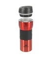 Reisebecher „90441RDM“, rot, 0,45 l, RIVACASE