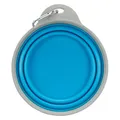 Reise-Silikonschüssel mit festem Rand 0,5 l/14 cm