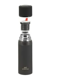 Reise-Thermoskanne „90311BK“, schwarz, 0,5 l, RIVACASE