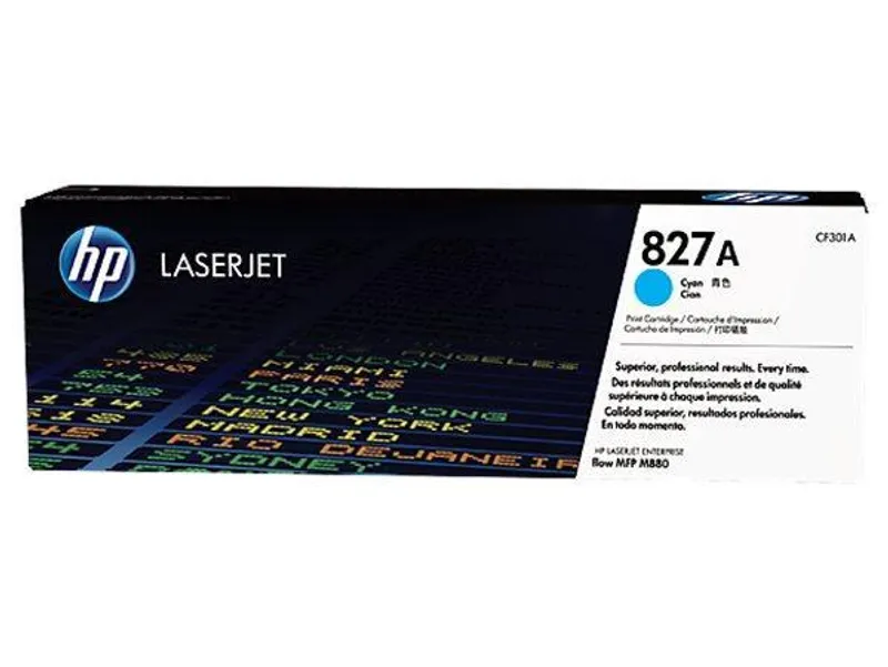 Hauptbild des Produkts CF301A Toner cart. pro LaserJet M855dn,M880Z tiskárny, HP 827 cyan, 32tis.