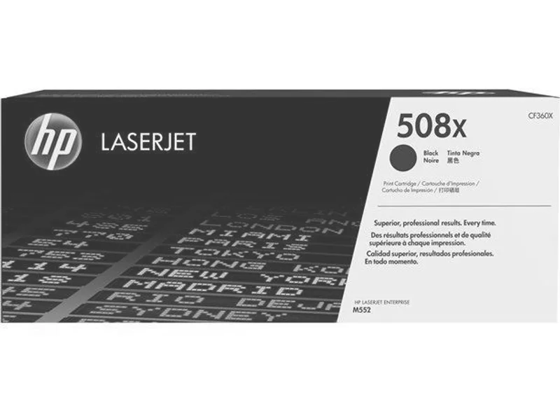 Hauptbild des Produkts CF360X Toner pro Color LaserJet Enterprise M552, M553 tiskárnu, HP 508X černá 12,5tis.strá