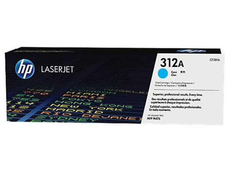 Hauptbild des Produkts CF381A Toner pro Color LaserJet Pro MFP M476 tiskárnu, HP 312A cyan, 2,7tis.stran