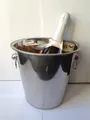Kühlschale für Champagner, Edelstahl, 22 cm