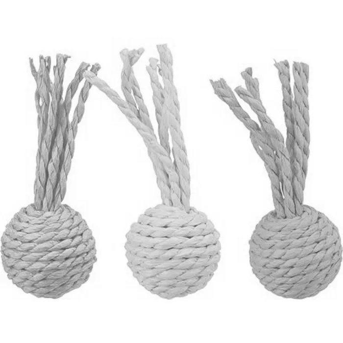 Hauptbild des Produkts Chrastící míček, papírové lano, o 4 × 11 cm