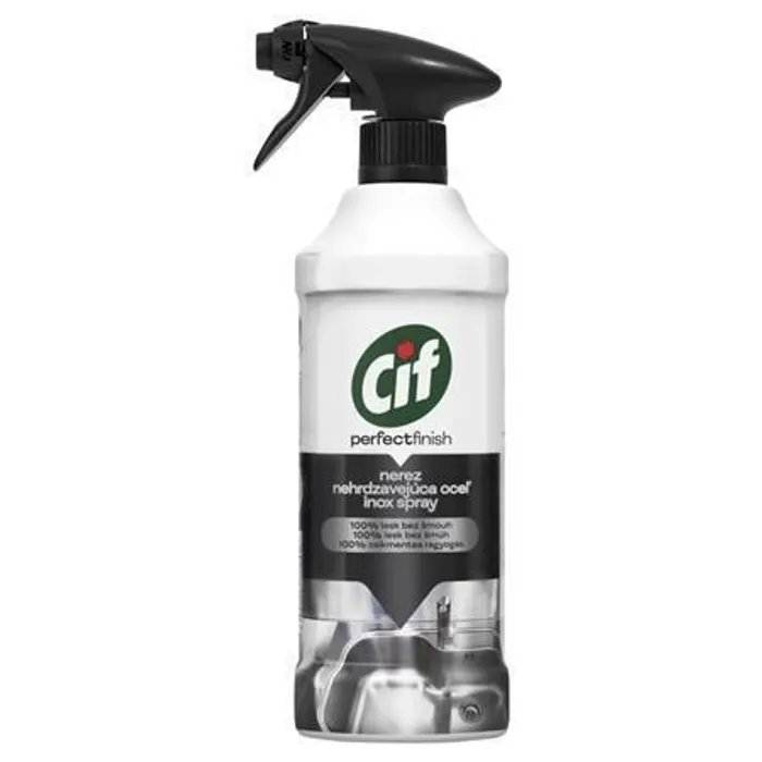 Hauptbild des Produkts Cif Perfect Finish Nerez čistící prostředek na rez a vodní kámen sprej 435 ml