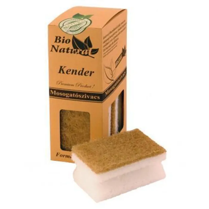 Hauptbild des Produkts Čisticí houba, s konopnými vlákny, 4 ks, BIO NATURAL
