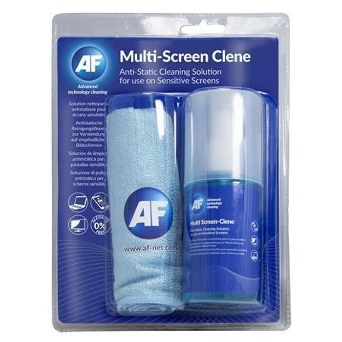 Hauptbild des Produkts Čistící sprej na obrazovku "Multi Screen-Clene", s mikrohadříkem a rozprašovačem, 200 ml,